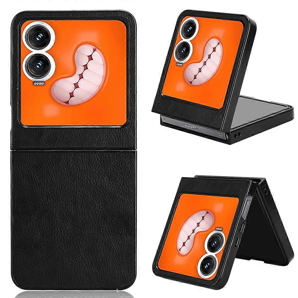 Litchi Texture PC Case For Infinix Zero Flip