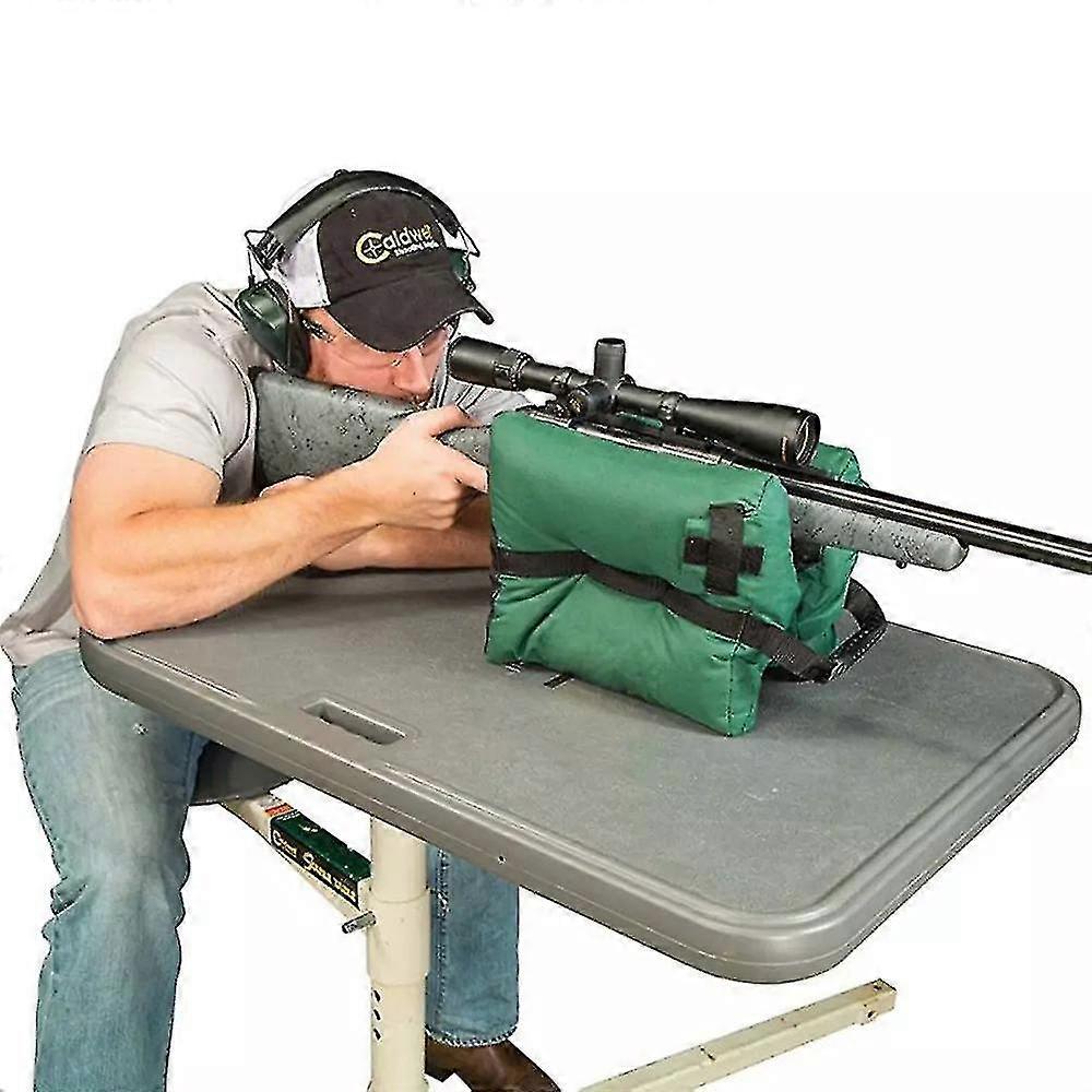 Taktische Scharfschützen-Schießpistolen-Resttasche vorne und hinten Gewehr Zielbank Ständer-Unterstützung Sandsack Airsoft-Tasche Jagdzubehör