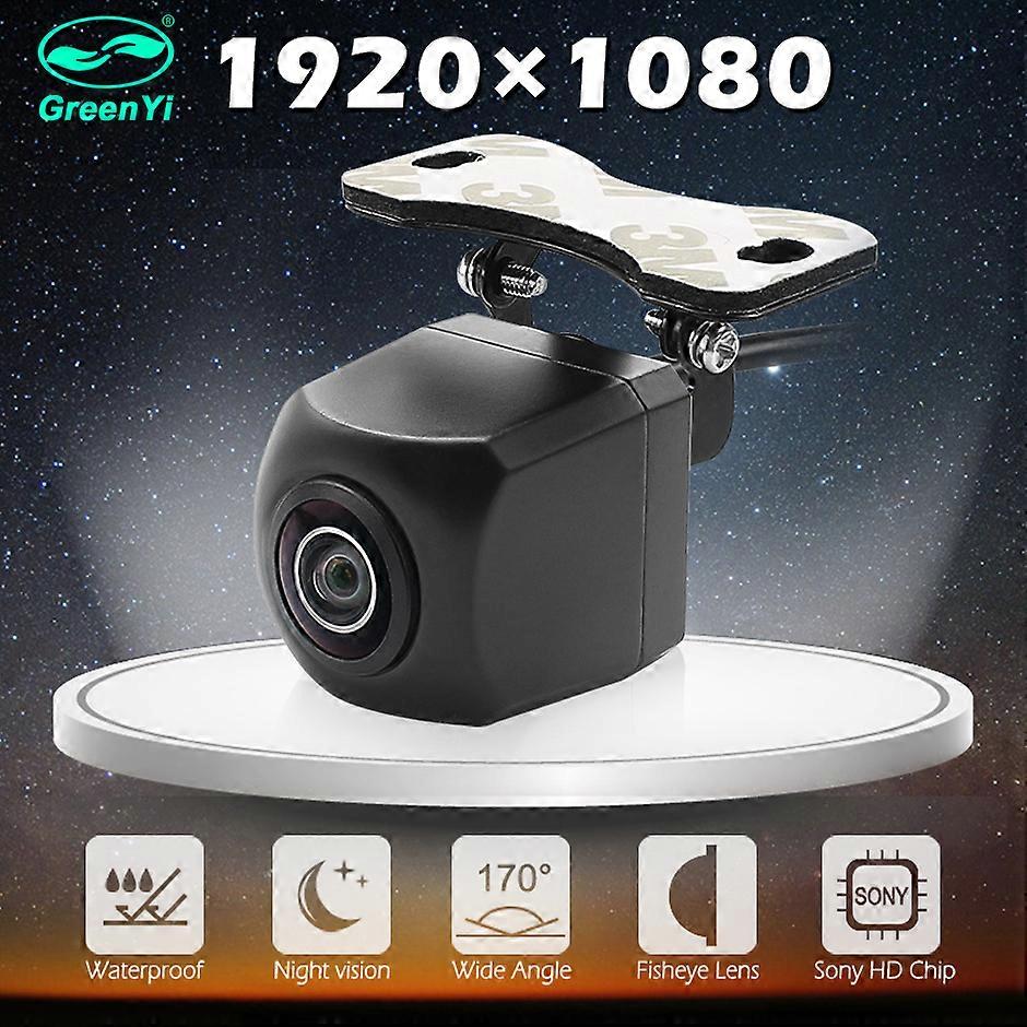 New FHD 1920*1080P Night Vision Fisheye Lens Vehicle Reverse Backup Rear View AHD CVBS Camera For All Android DVD Monitor