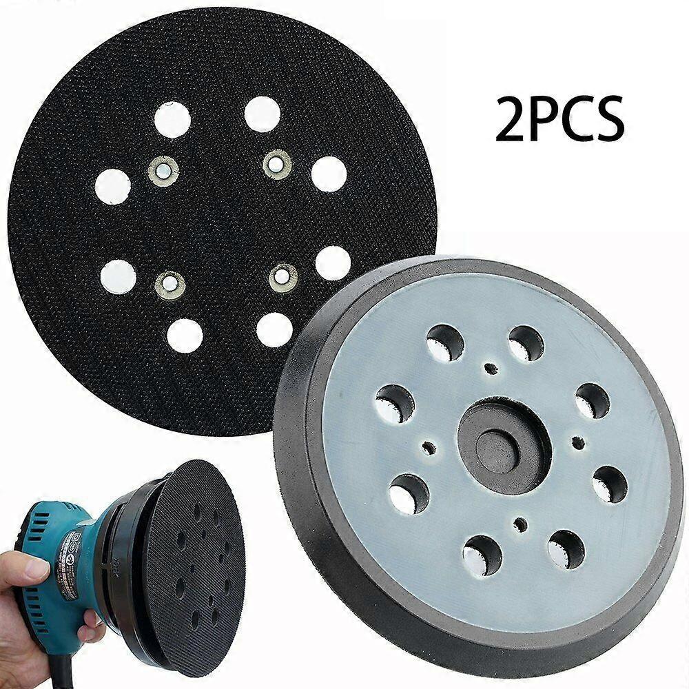 2pcs 5 polegadas 125mm Sanding Pad Hook&Loop Polishing Pad para preto & Deck / Poter-Cable / Dewalt / M-akita Sanders