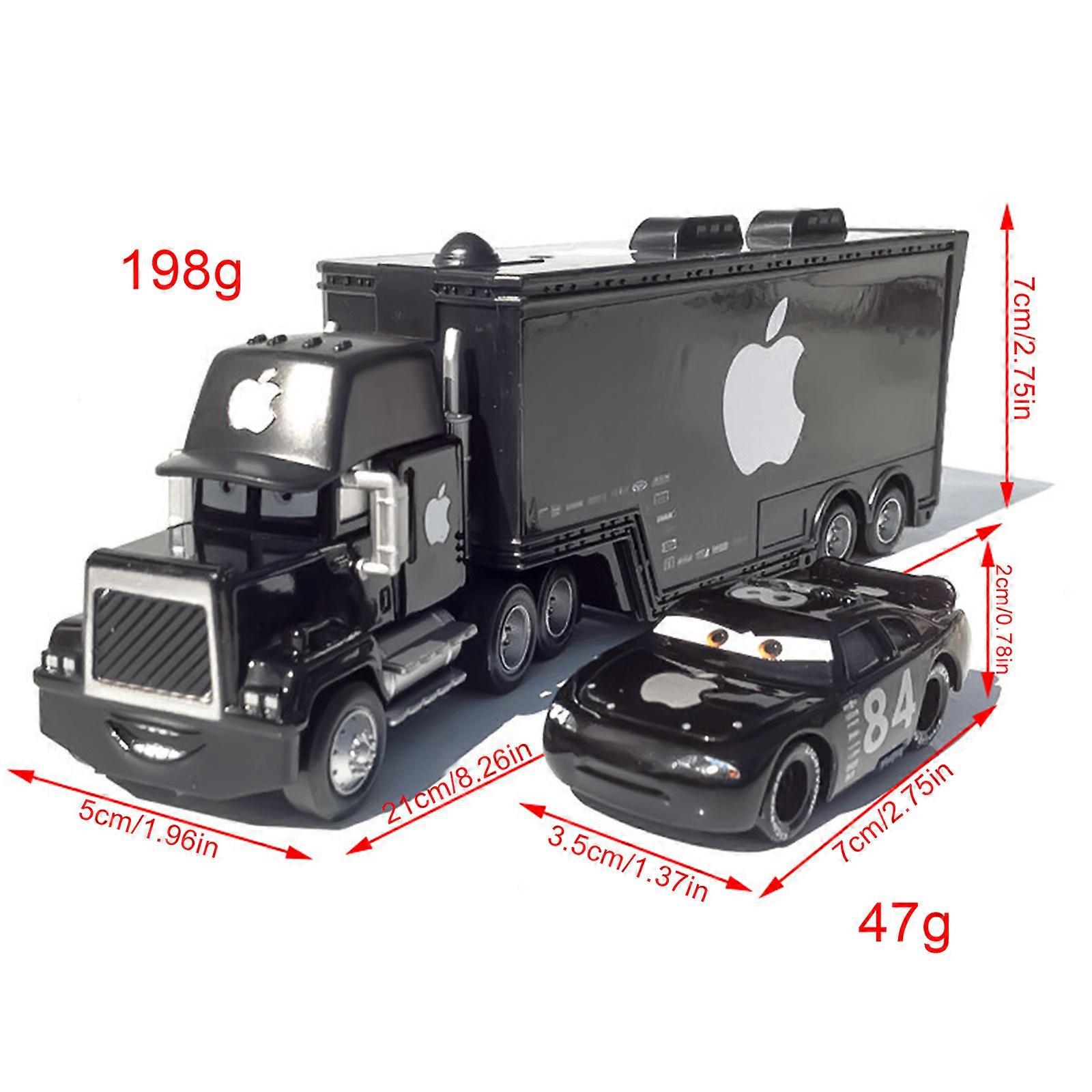 Big and Small Car Models Kids Boys Girls 1:55 Scale Die-Cast Toys Plastic and Alloy Material Gift Set for All Ages