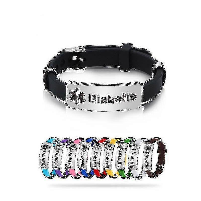 Bracciale in silicone per diabete