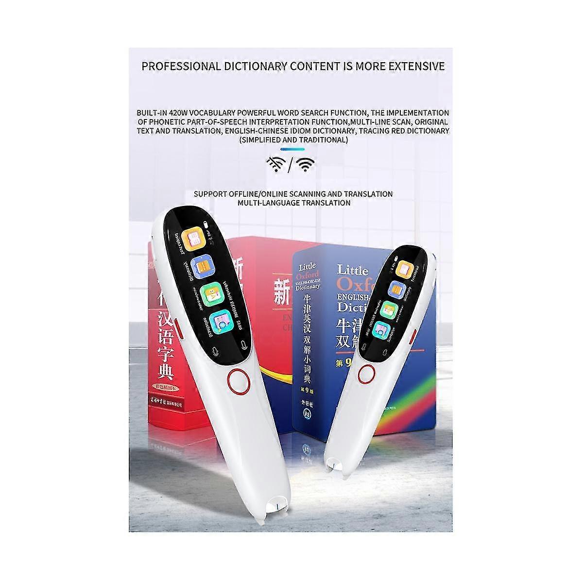 134 Languages Translation Pen Portable Scan Translation Pen Instant Text Scanning Reading Translator Device Reading Pen