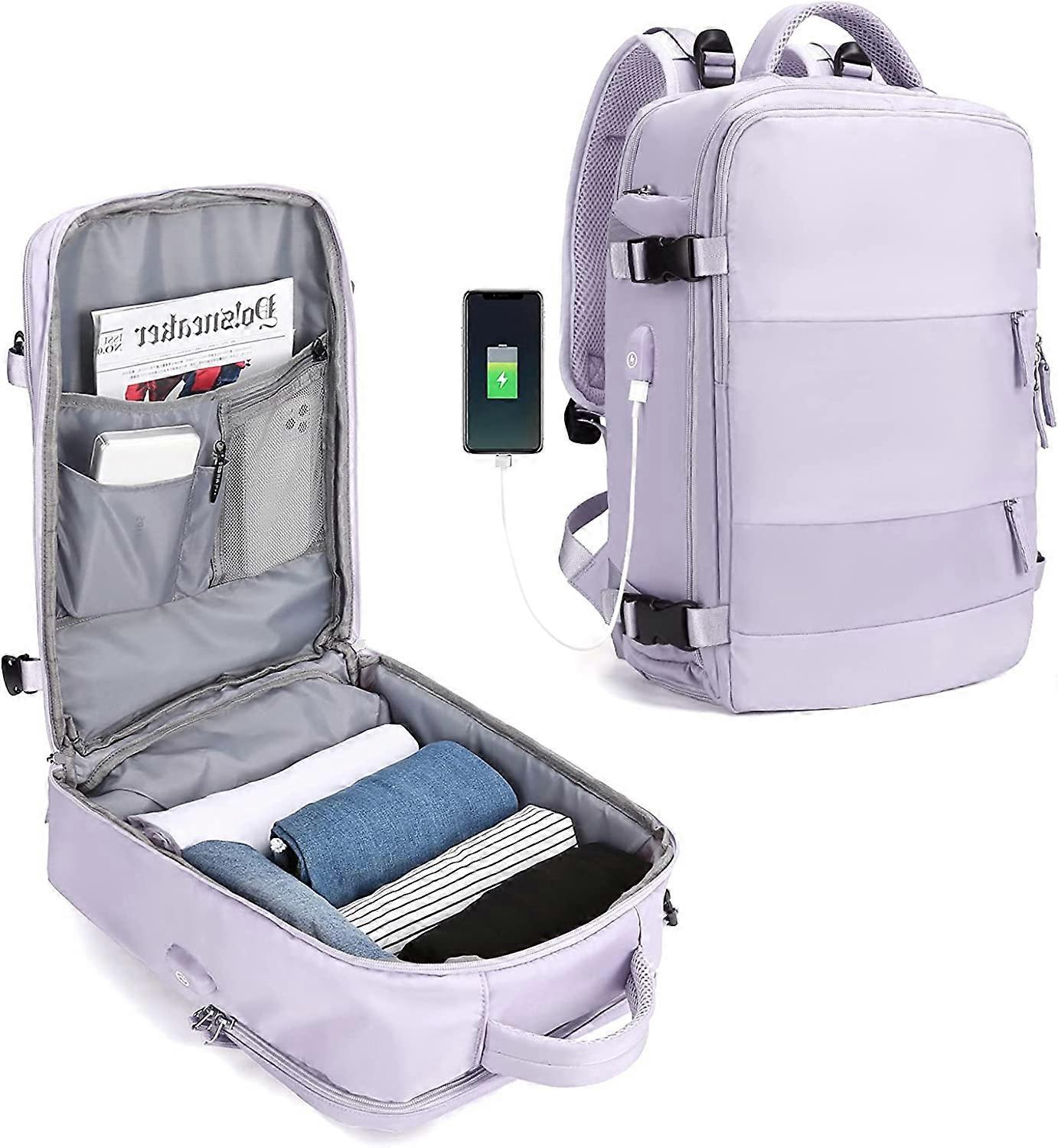 ILWHE Large Travel Waterproof Backpack