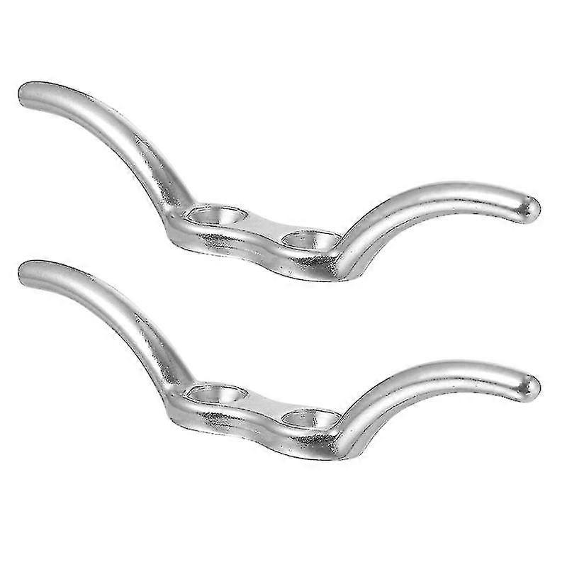 2pcs Durable Stainless Steel String Cross Lock For Boat (with Screws)