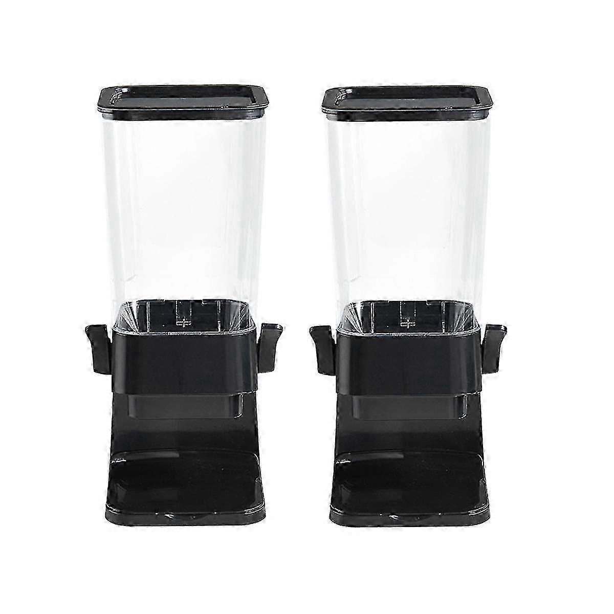 2pcs Countertop Dispenser Indispensable Countertop Container Countertop Container For Candy Dispens