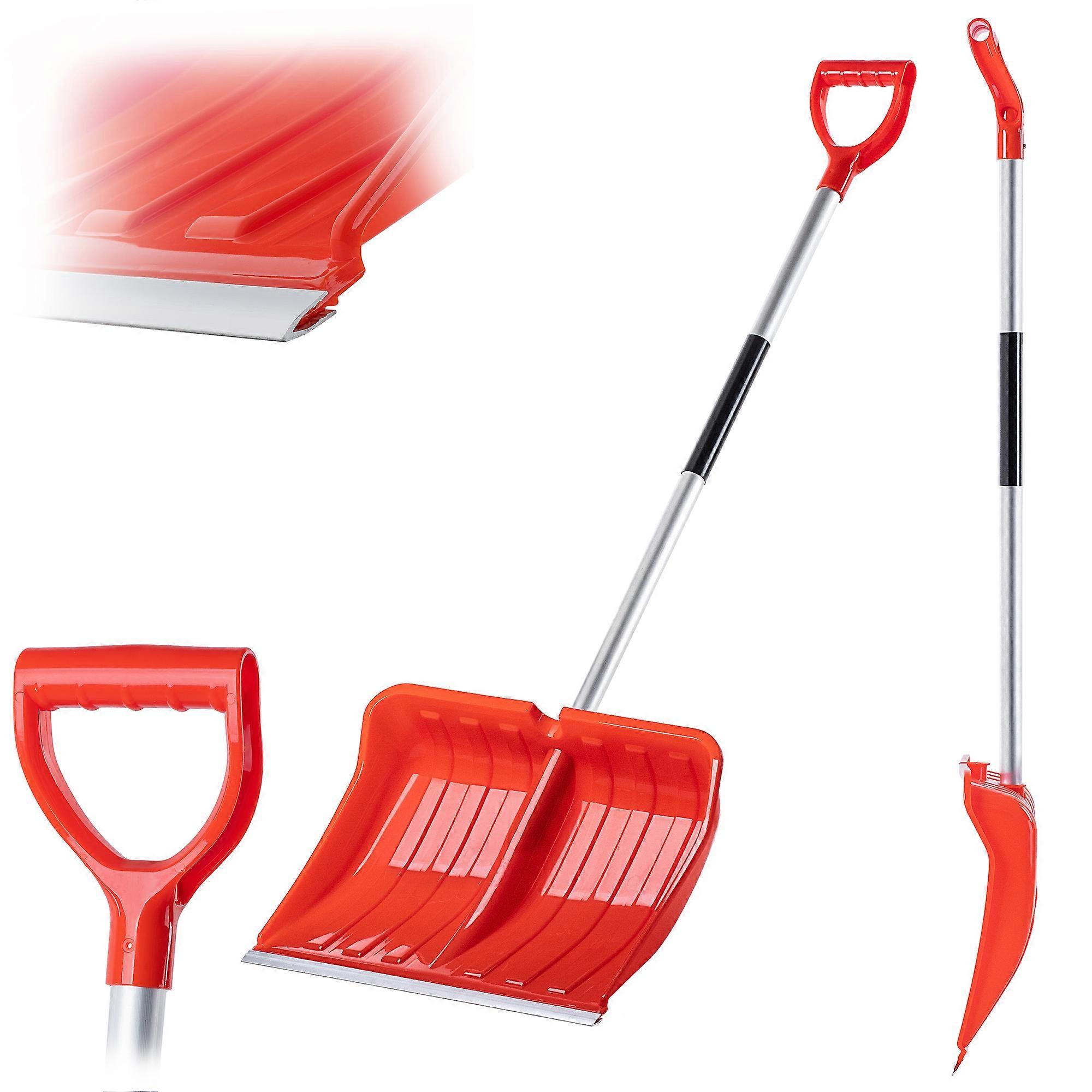 KADAX Pala de nieve con eje de aluminio