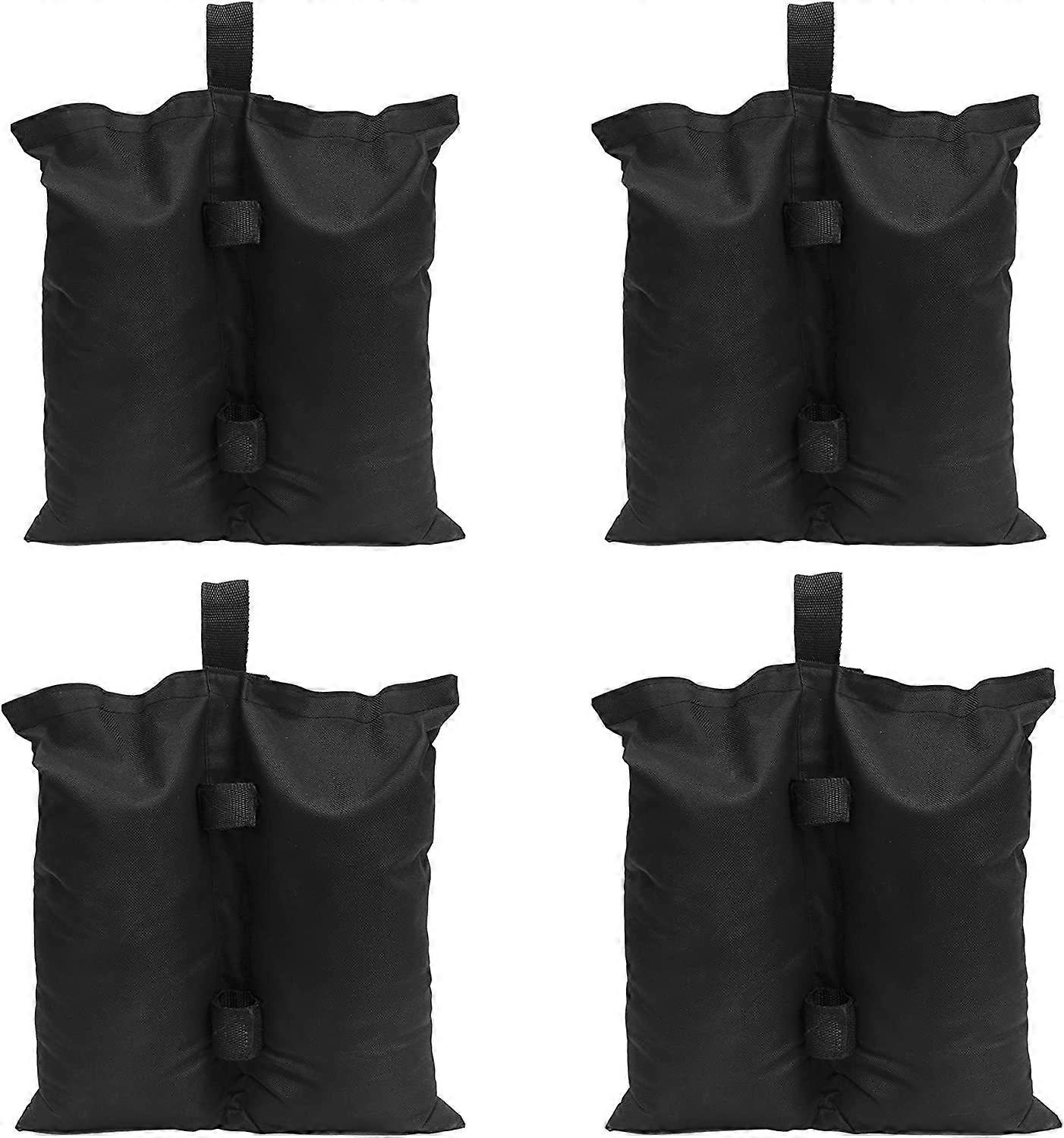Set of 4 Gazebo Weights, Industrial Grade 1680D Gazebo Leg Weights, Sandbags for Any Pop-up Gazebo, Tent, Canopy or Umbrella (Square)
