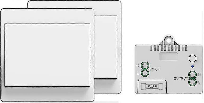 Self-powered Wireless Switch, Battery-free,remote Control Waterproof And Safe(1 Tb 2)