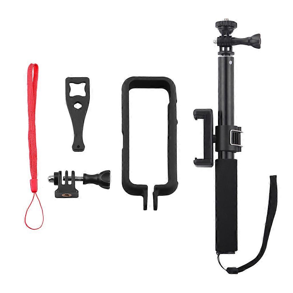 Camera Protection Frame Mount with Screw & Lanyard & Base Set for 360 One X2