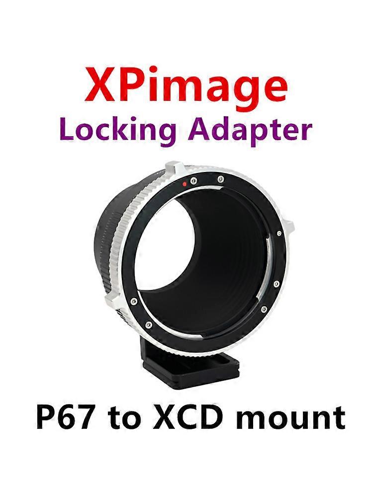 Pantax 67 lens to Hasselblad X1D Camera adapter ring is applicable to Pantax67 lens to X1D X2D 907X Camera . For XPimage adapter
