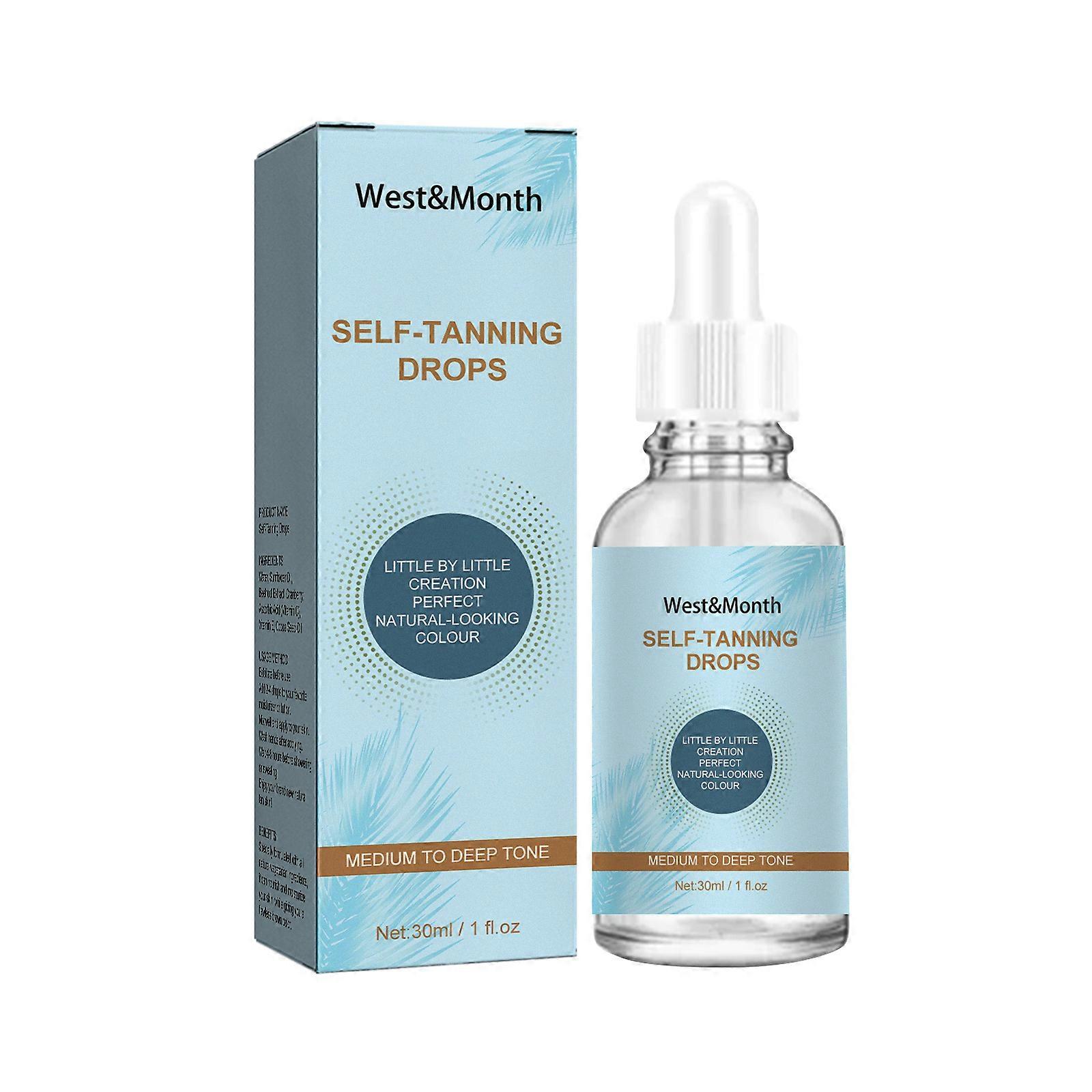 3PCS Self Tanning Essence Can Glow Perfectly And The Sun Without Leaving Home 30ML