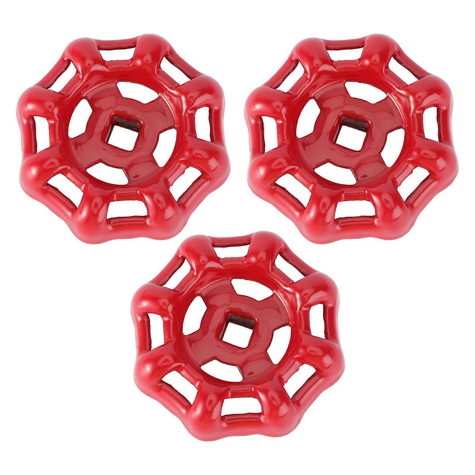3pcs Cast Iron Handle Ball Hand Wheel Shutoff Poignées de remplacement