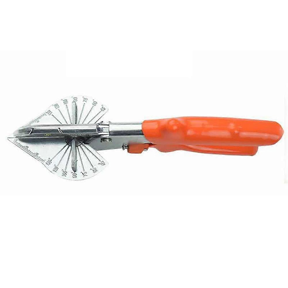 100% New Upgraded Adjustable 0-135 Degree U-Edge Clamping Angle Scissors for Electrical Wire, Woodworking, and more - Orange