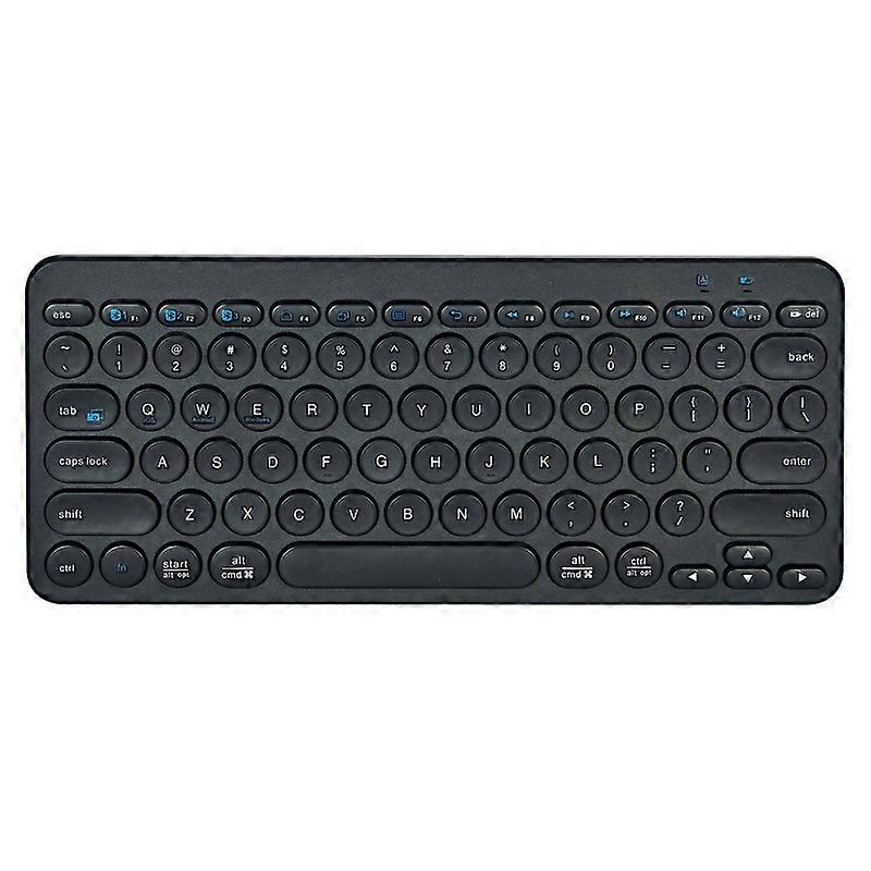 Bluetooth-compatible Keyboard Ultra Thin Mute Ergonomic Quick Response Power-saving Comfortable Typing Portable Rechargeable Office Wireless Keyboard 