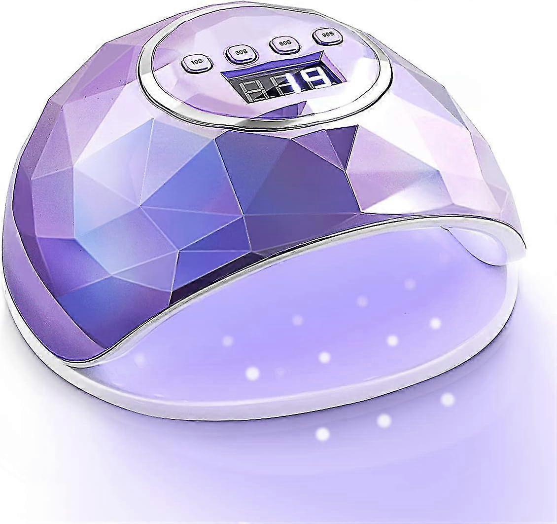 1pc Uv Nail Dryer Lamp, Uv Gel Nail Lamp, Uv Nail Lamp Semi Permanent Polish, Led Nail Lamp Nail Dryer Automatic Sensor
