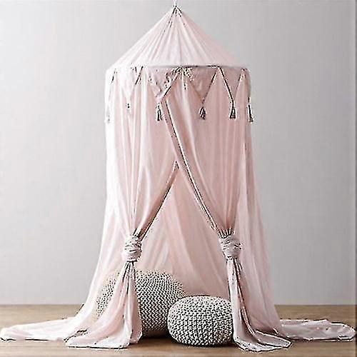 Trumsen Petit enfant Lit Baldaquin Princesse Tente Pour Enfants Moustiquaire Ronde