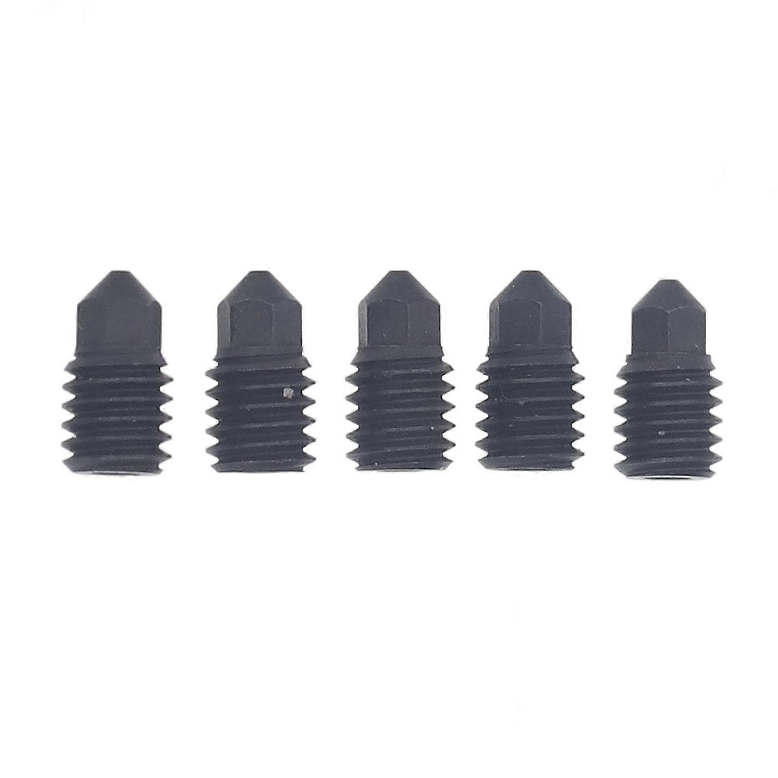 5PCS Hardened Steel Nozzle High Speed Print Head Support 1.75mm Filament for Bambu Lab X1 Or P1P 3D Printer Hot End