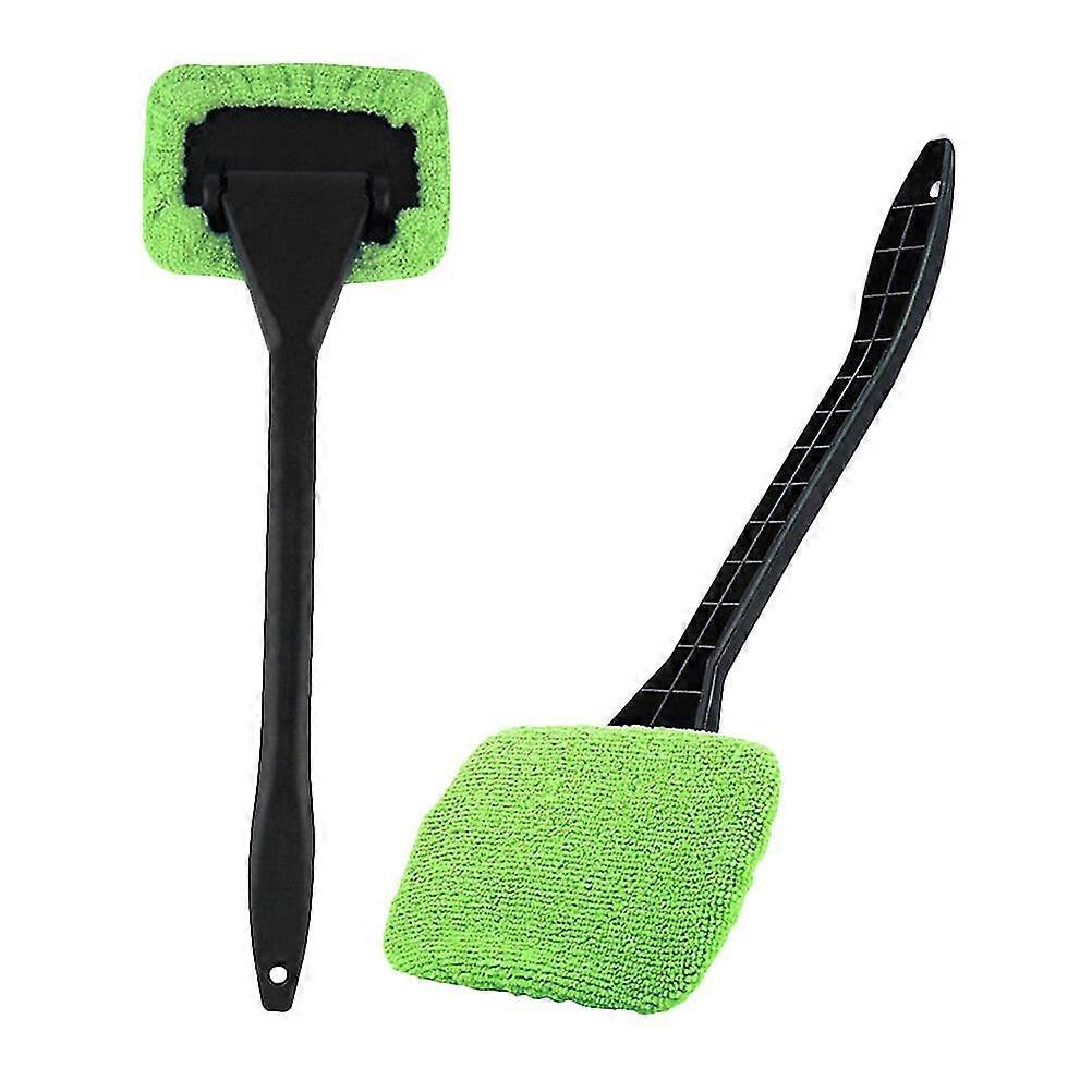 2pcs Window Cleaner Brush Window Device Washing Dust Brush Window Cleaner Tool