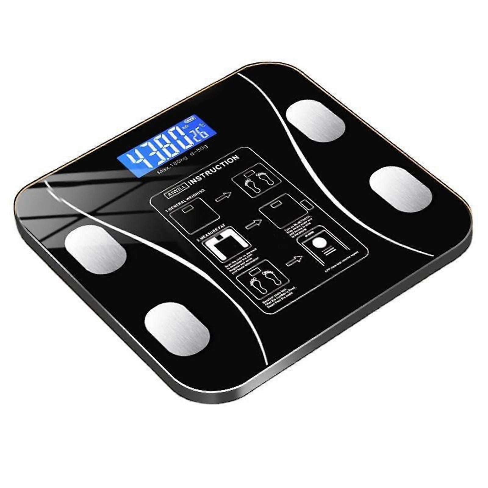 Digital display body fat scale