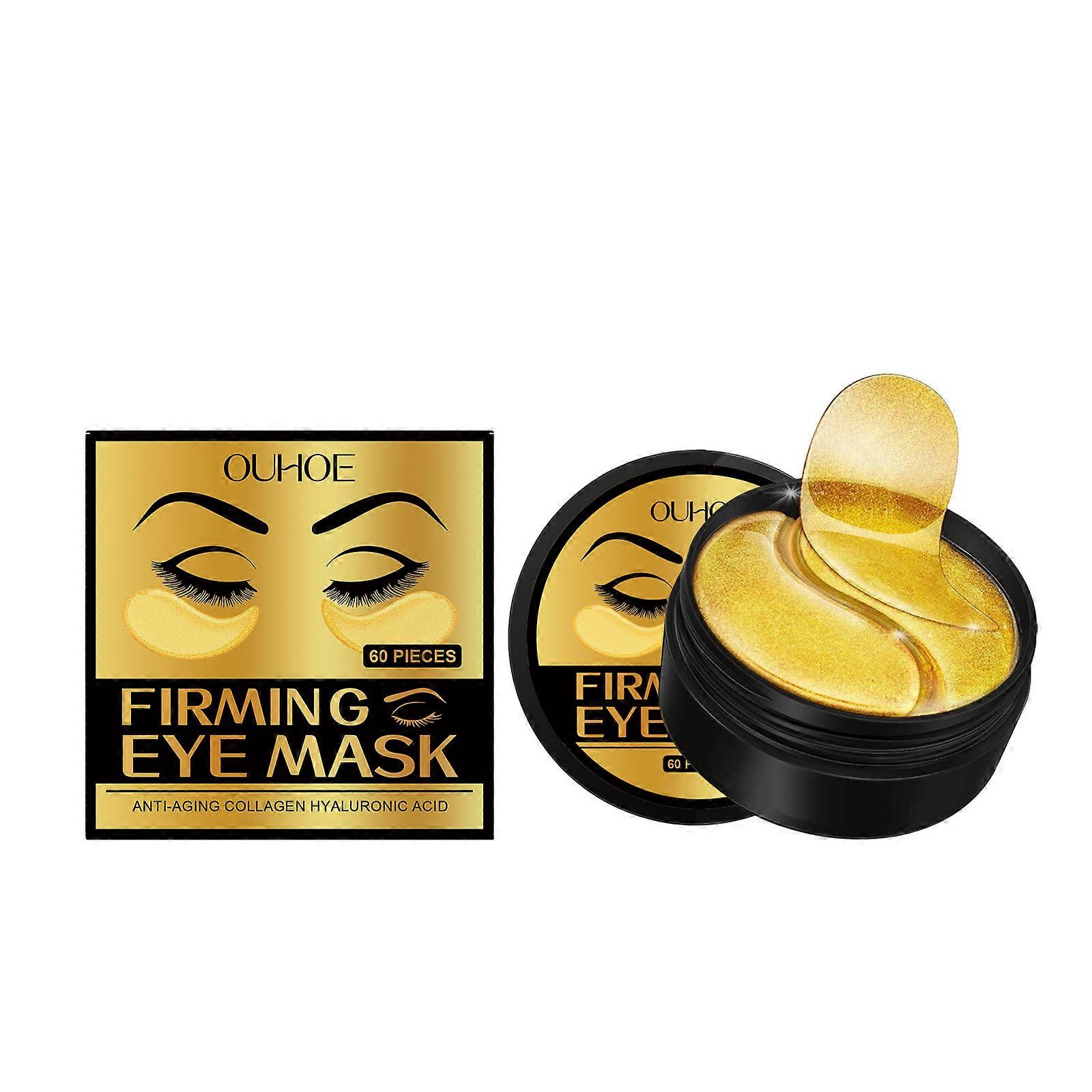 Under Eye Patches - Firming Gold Eye Mask - Puffy Eyes & Dark Circle Treatment, Reduce Under Eye Bags and Smooth Wrinkles Anti Aging Eye Pads with Col