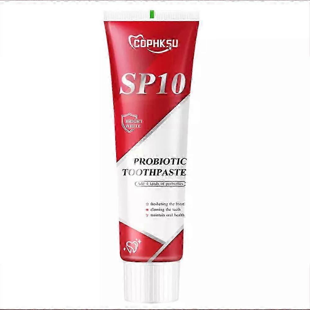 معجون أسنان بروبيوتيك Sp10 ، معجون أسنان مبيض للغاية Sp10 ، معكرونة أسنان