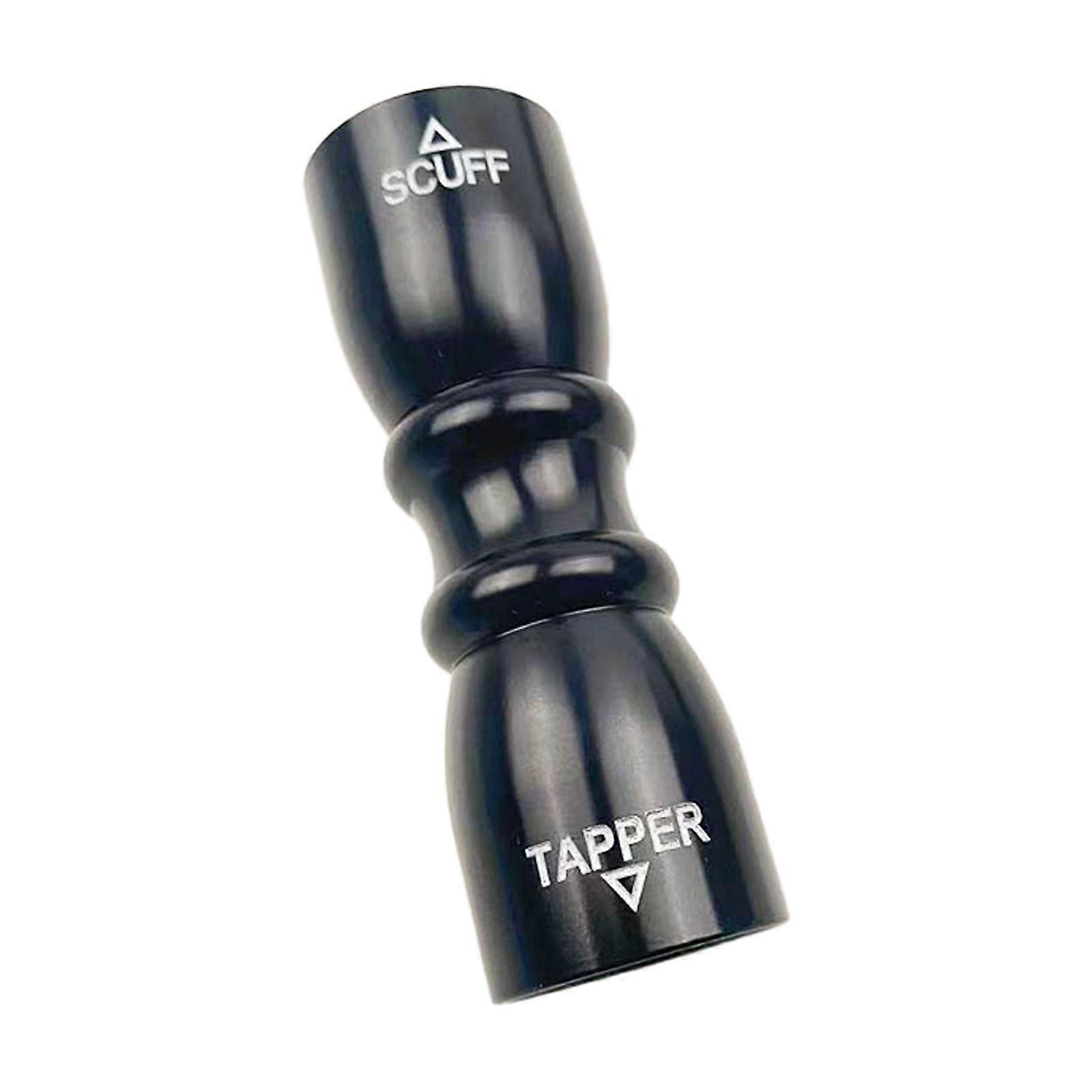3 in 1 Billiard Snooker Pool Cue Tip Tool Shaper Scuffer Aerator Repair Tool Black