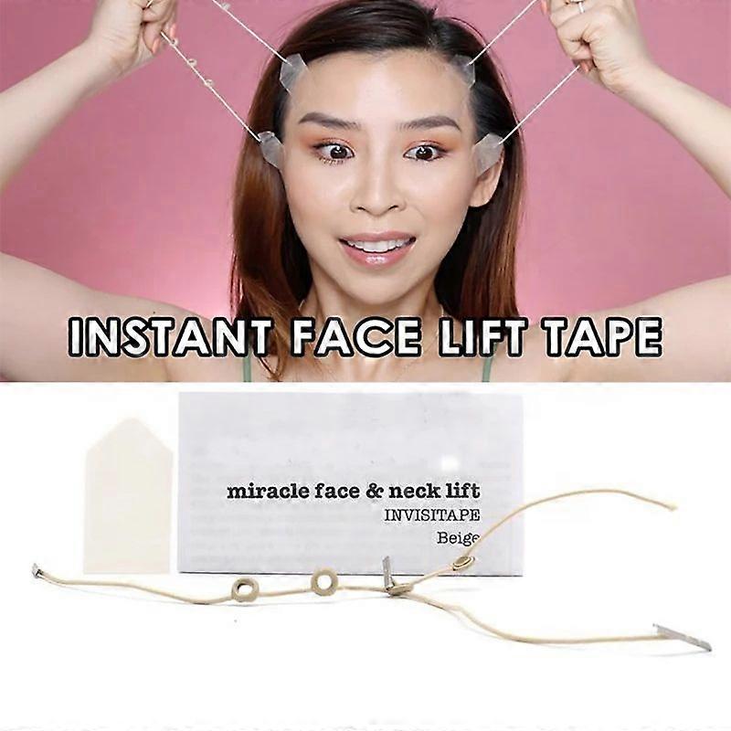 40 Pcs Face Lifting Tape Invisible V-Line Patch Bands Kit Autocollants faciaux minces