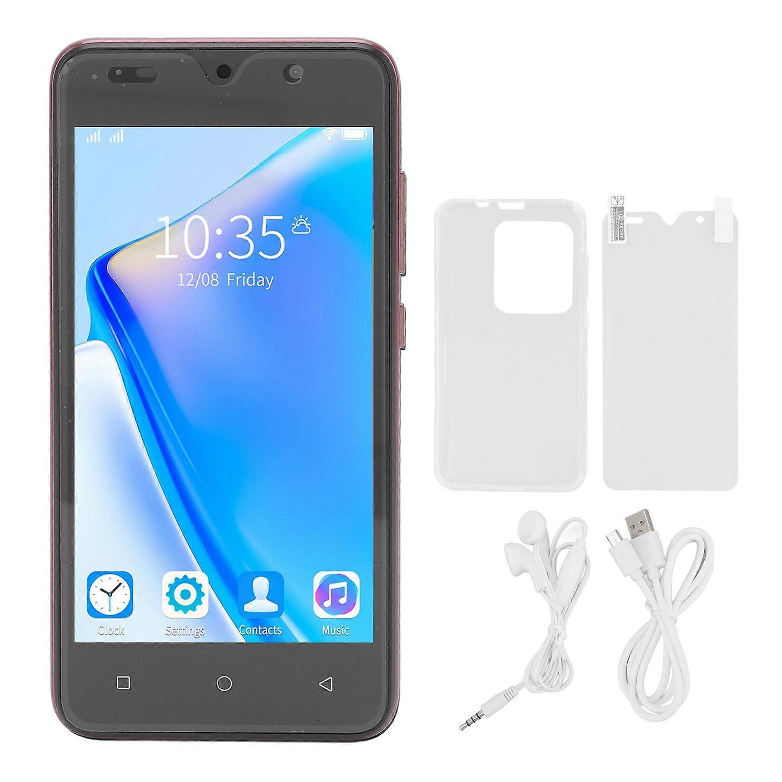 S22 + 5.0in per smartphone Android RAM 2 GB ROM 32 GB doppia scheda Dual Standby Face ID sbloccare smartphone ultra sottili caffè viola