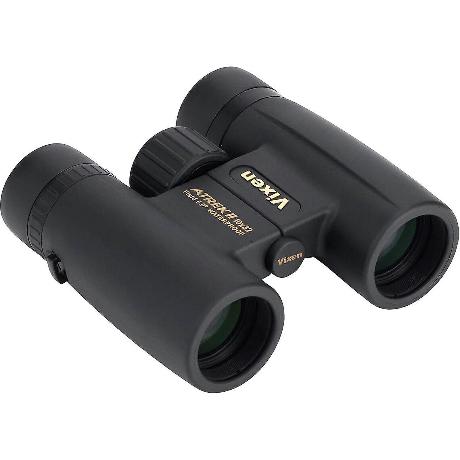 Vixen Atrek Ii 10x32 Dcf Roof Prism Waterproof Compact Binoculars Vx14724