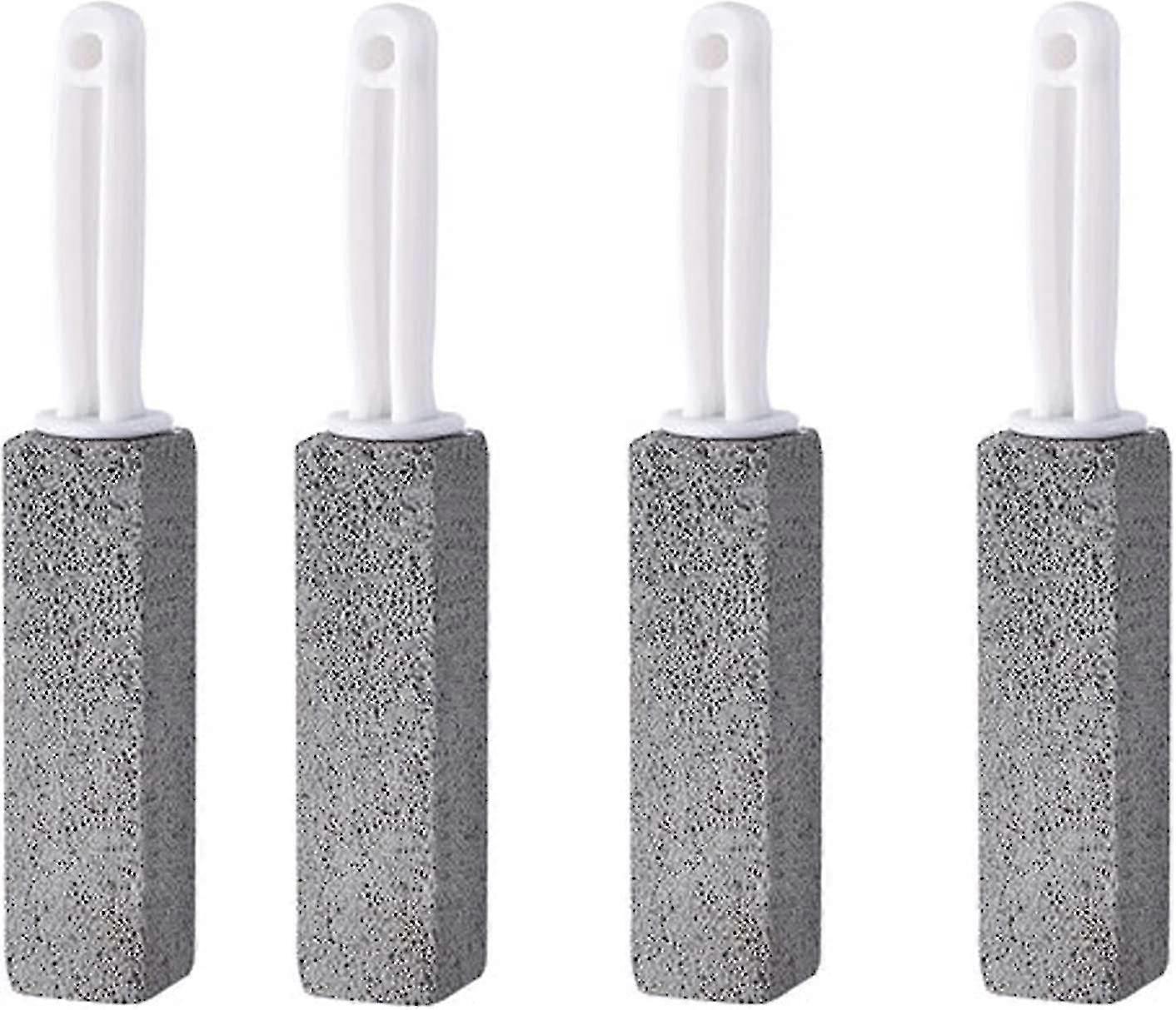 مجموعة من 4 حجر تنظيف حجر الخفاف مع مقبض ، حجر تنظيف المرحاض ، مرحاض تنظيف حجر الخفاف