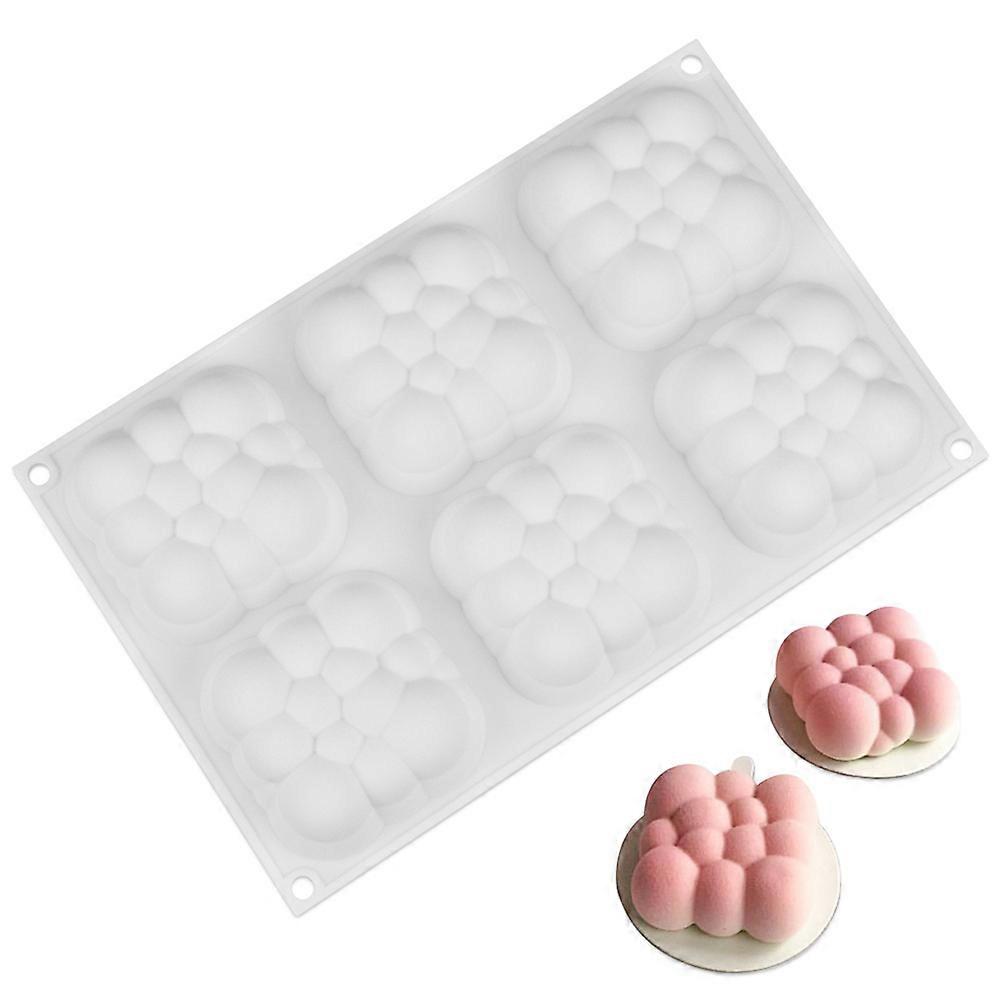 Cake mould Silica gel Mousse 6 even cloud cake mould Cloud bubble mousse cake baking tool