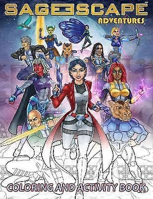 Sage Escape Adventures - Coloring And Activity Book