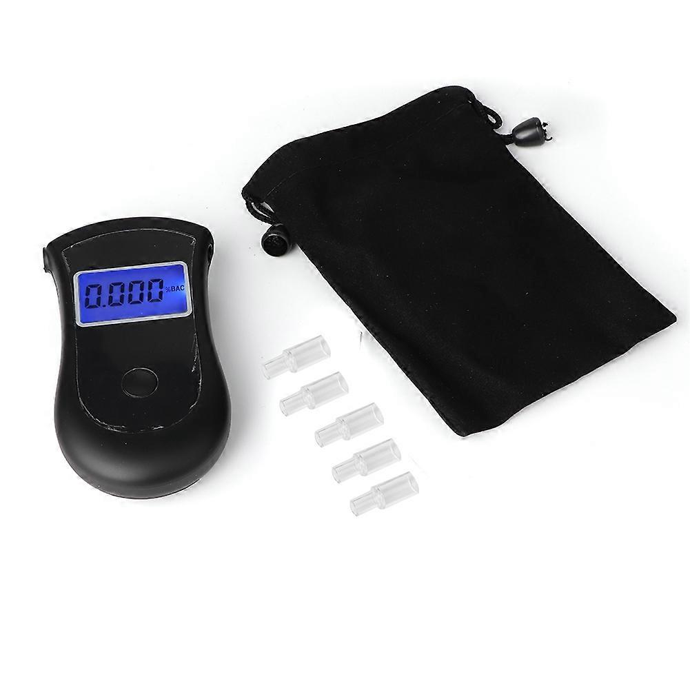 Professional LCD Breath Alcohol Tester High Precision Portable Digital  Analyzer