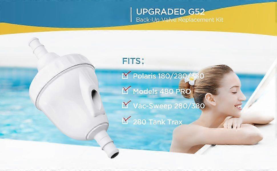 Replacement Backup Valve for E10 180/280/380/480 Cleaners