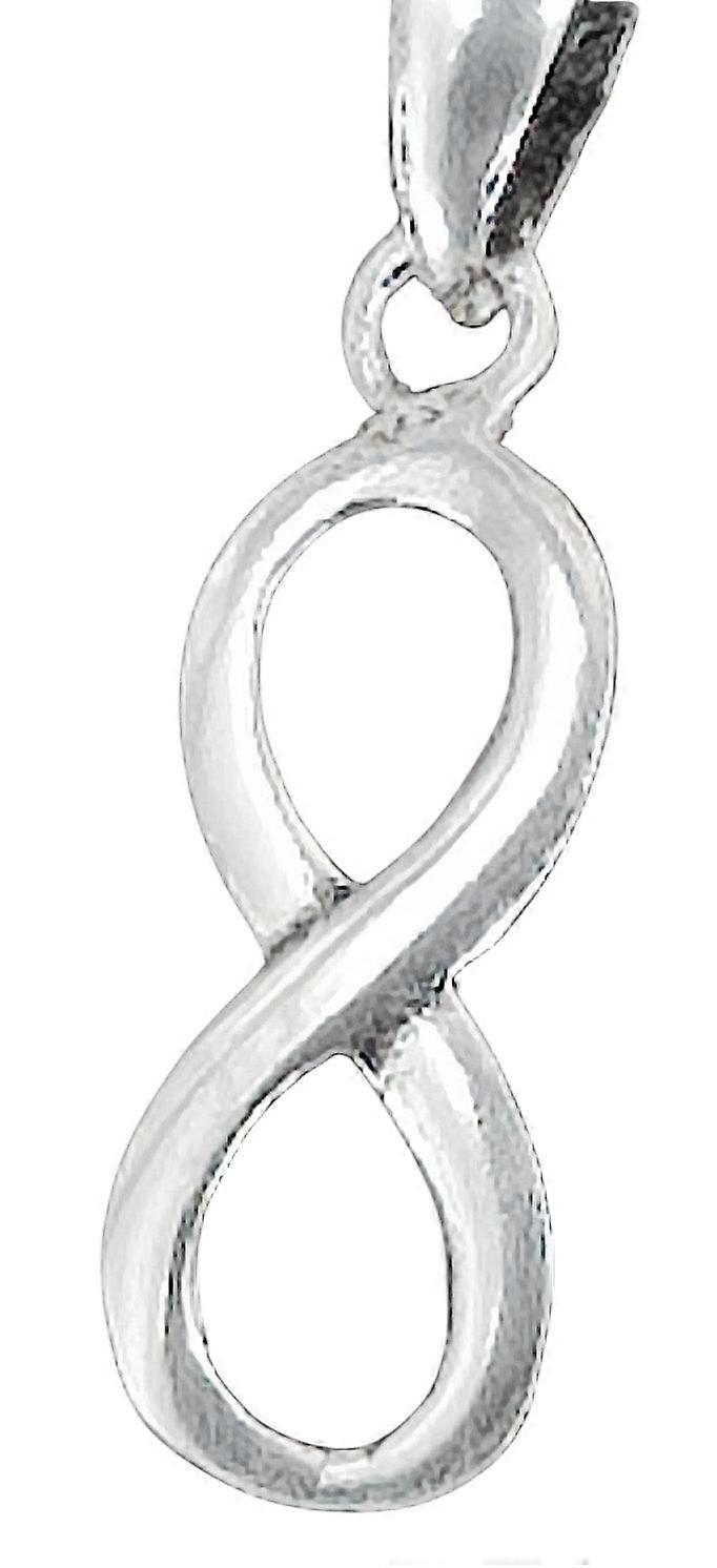 Infinity Sign 187 with Snake Chain - Silver