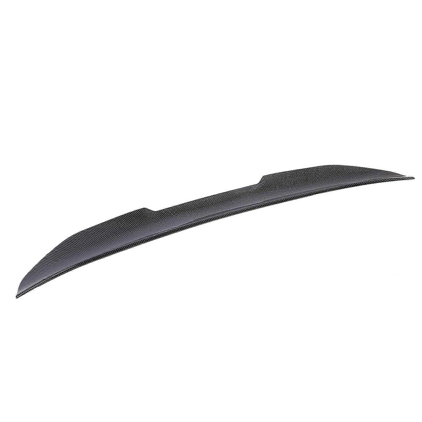 Rear Trunk Spoiler PSM Style Enhanced Aerodynamics Improved Downforce Carbon Fiber Pattern Trunk Lid Spoiler Wing for E90 3 Series M3 