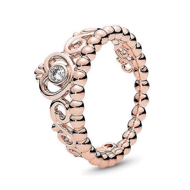 R10 925 الفضة الاسترليني الأميرة تيارا التاج تألق الحب القلب، تشيكوسلوفاكيا خواتم للنساء خطوبة مجوهرات الذكرى السنوية