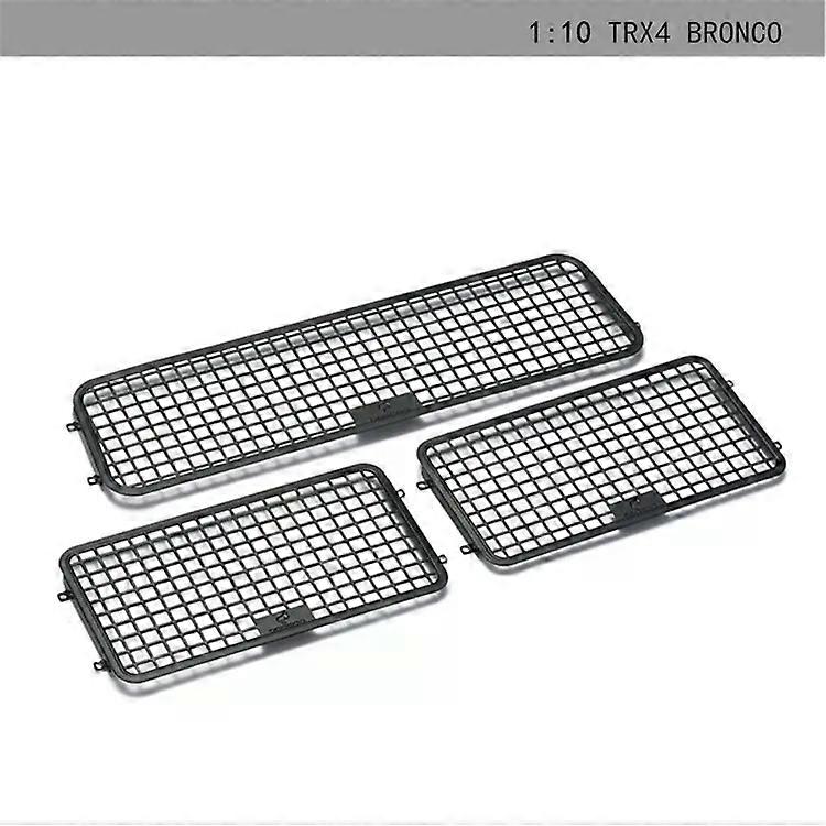For Trax Trx-4 92076-4 Bronco Metal Three Dimensional Car Window Side Mesh + Rear Mesh