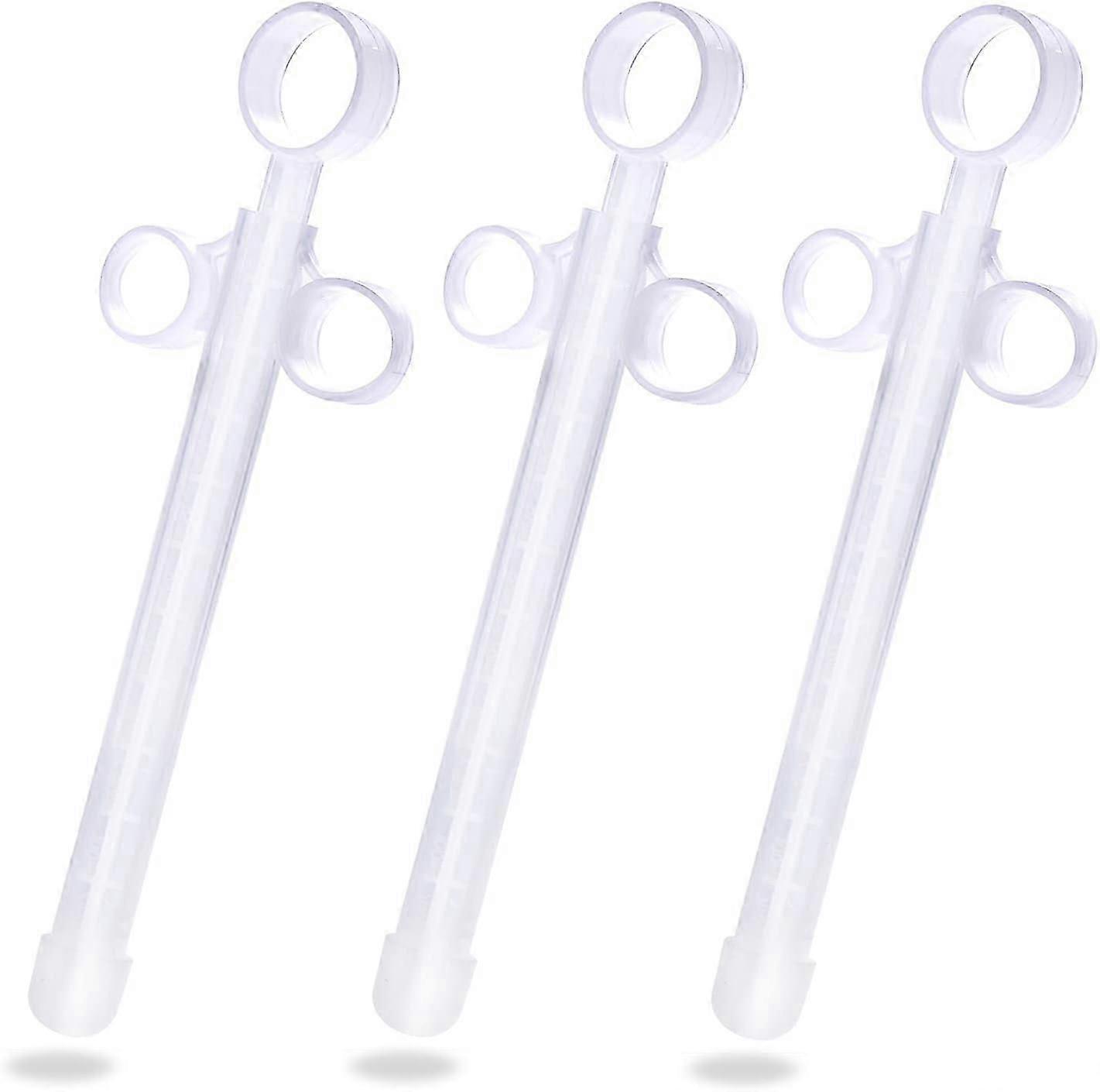 Lube Lubricant Applicator with Smooth Rounded Tip  Reusable/Durable/Easy to Clean (2 Pack)