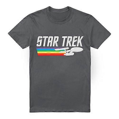 Star Trek Mens Rainbow Trail T-Shirt