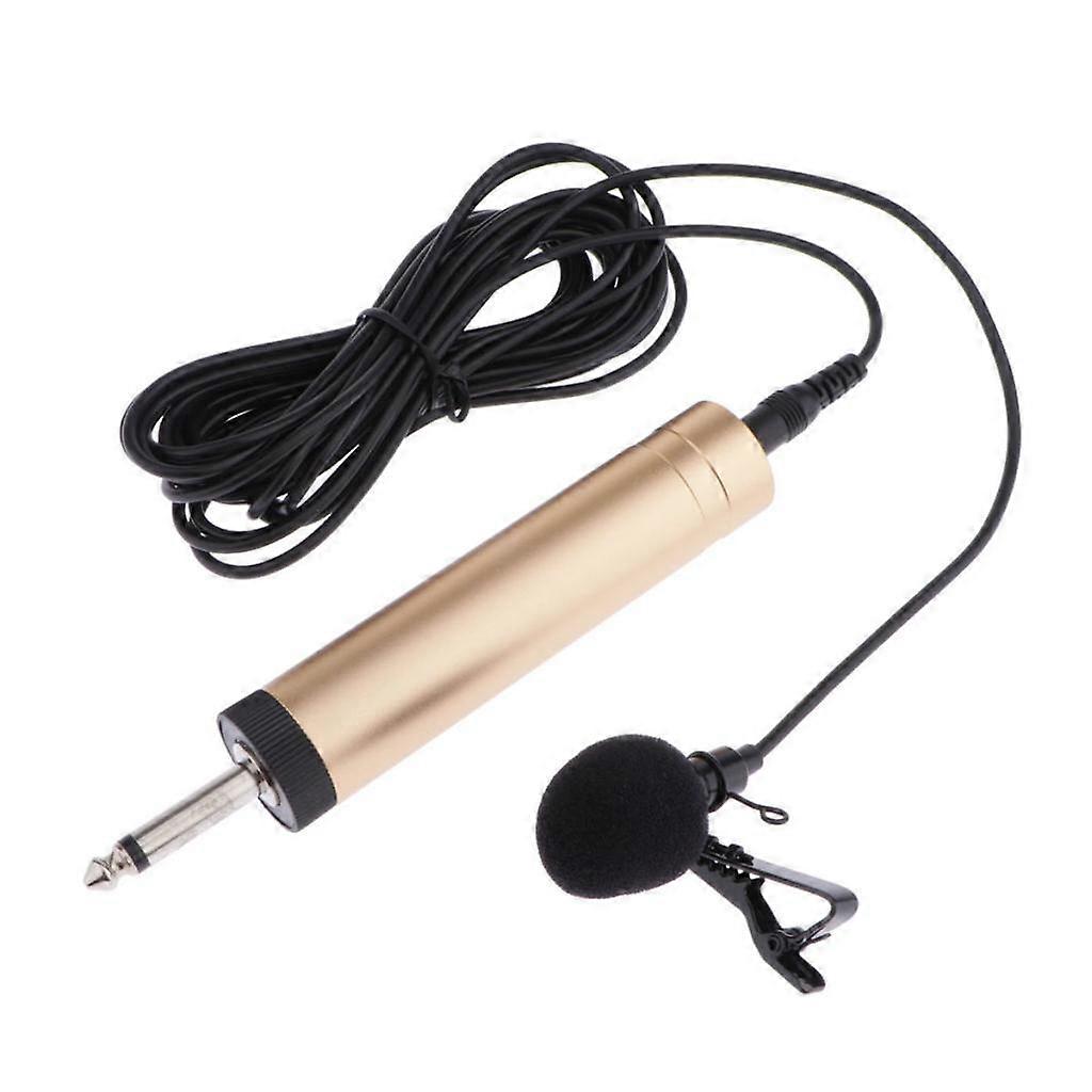 Lavalier Lapel Mic Microphone for Amplifier Mixer and Musical Instruments