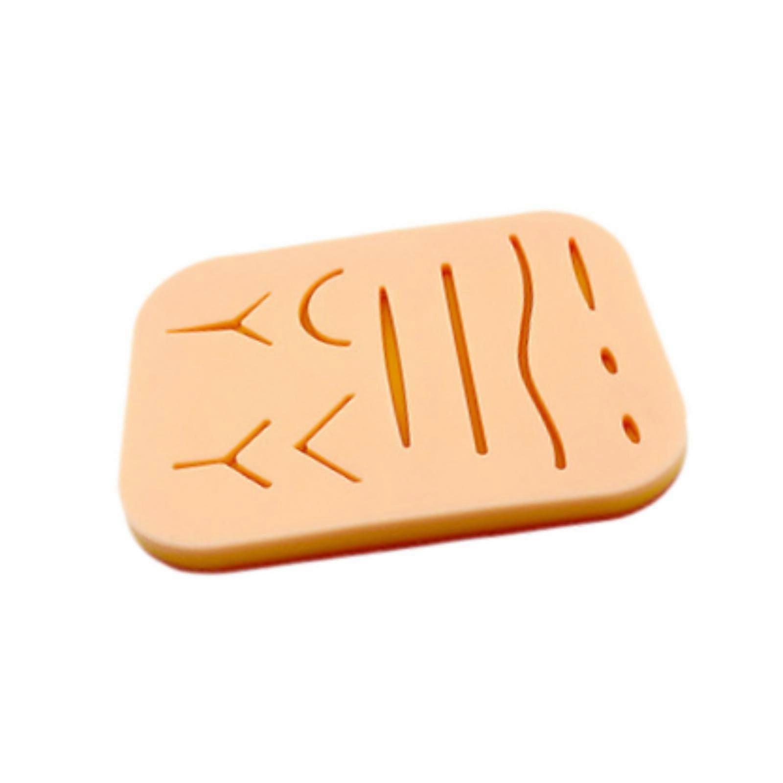 Sutures Pad Design for Training Realistic Various Wound Shape Tear Resistant