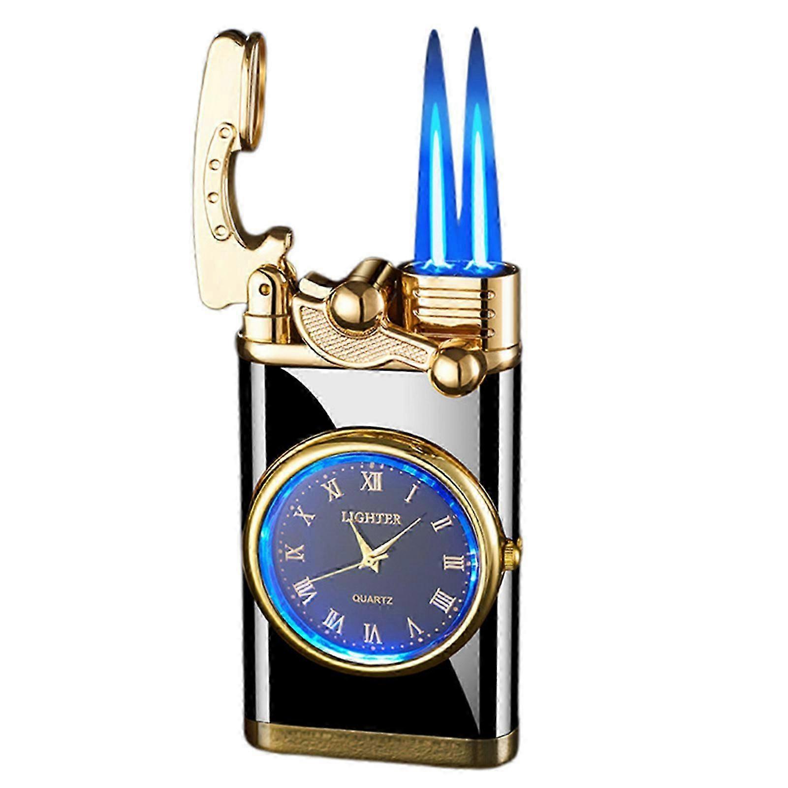 Watch Windproof Lighter Windproof Portable Candle Lighter Men Present