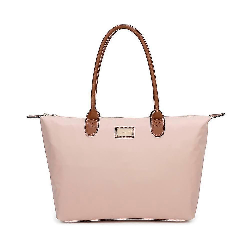 Polyesteri kangaskassi vaaleanpunainen