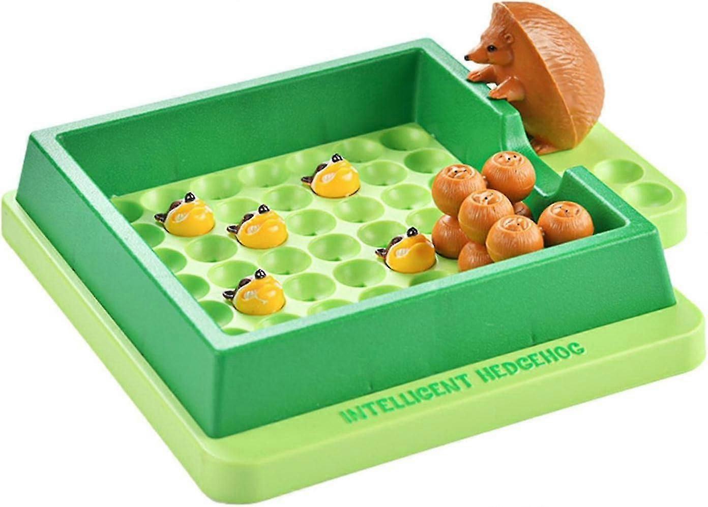 迷路ボードゲーム、ハリネズミが母迷路のおもちゃを探す |家族の夜のための形のおもちゃの教育デスクトップ・ゲーム、男の子およびGのための頭脳のゲームおよび茎のおもちゃ