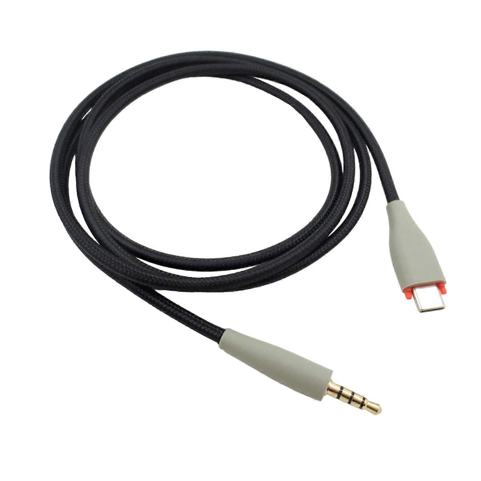 Headsets Connection Music Cable With 3.5mm Music for 150 Clear Sound Output Gray