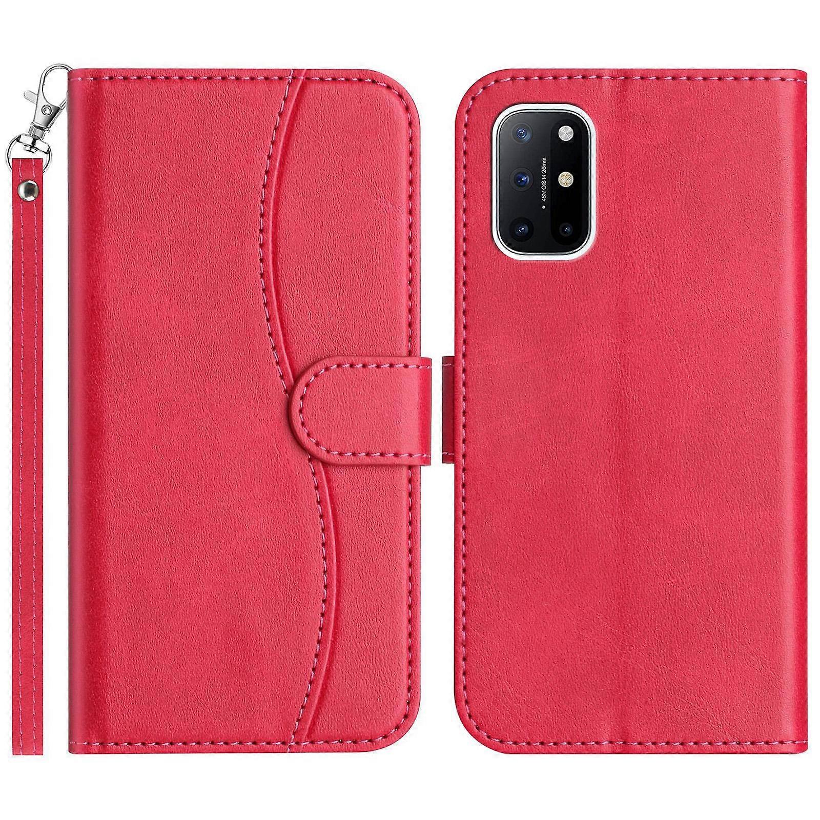 Dual-Folded S-shape Leather Phone Case