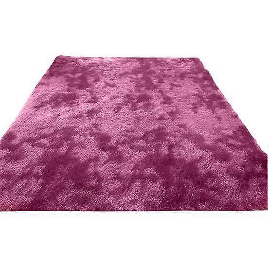 Long Plush Tie-Dye Area Rug Modern Star Non-slip Machine Washable Living Room