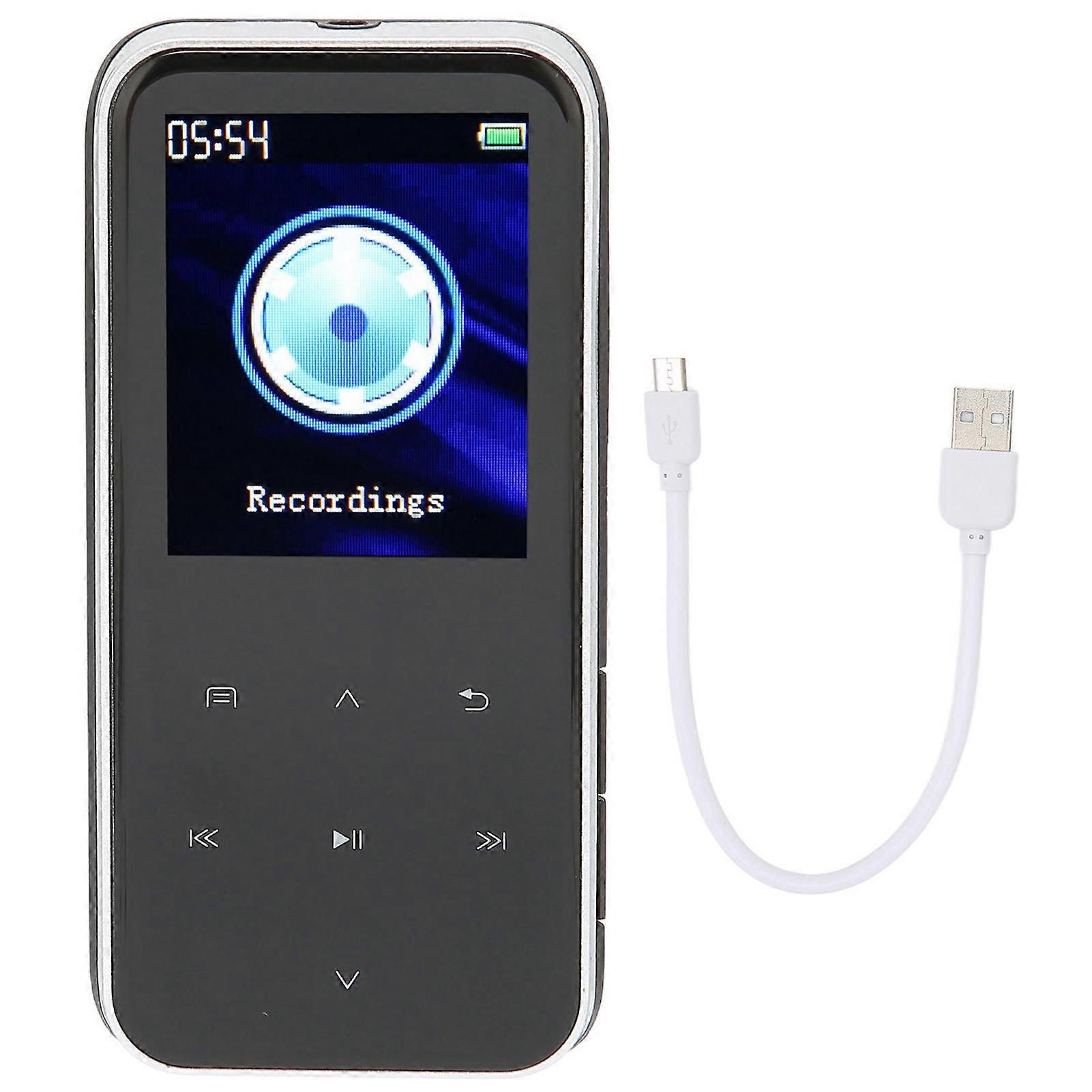 Bluetooth 5.2 MP3 Player, 64GB Storage for High-Quality Audio and Convenience